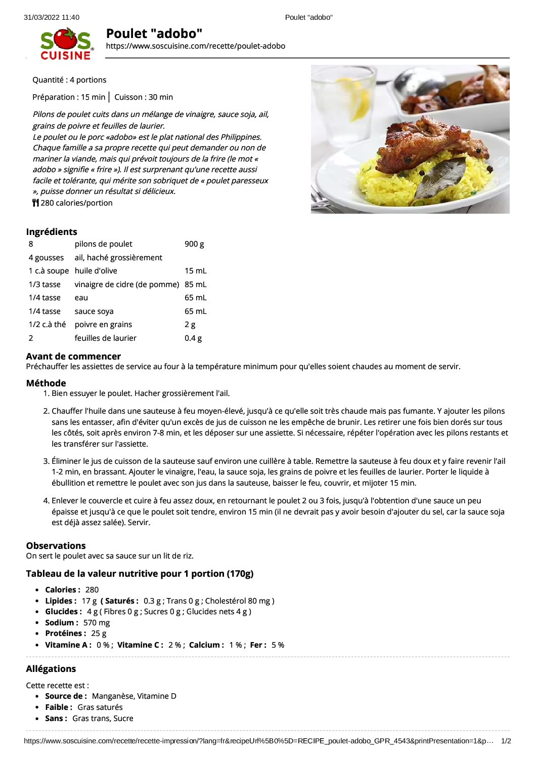 Croquettes de légumes